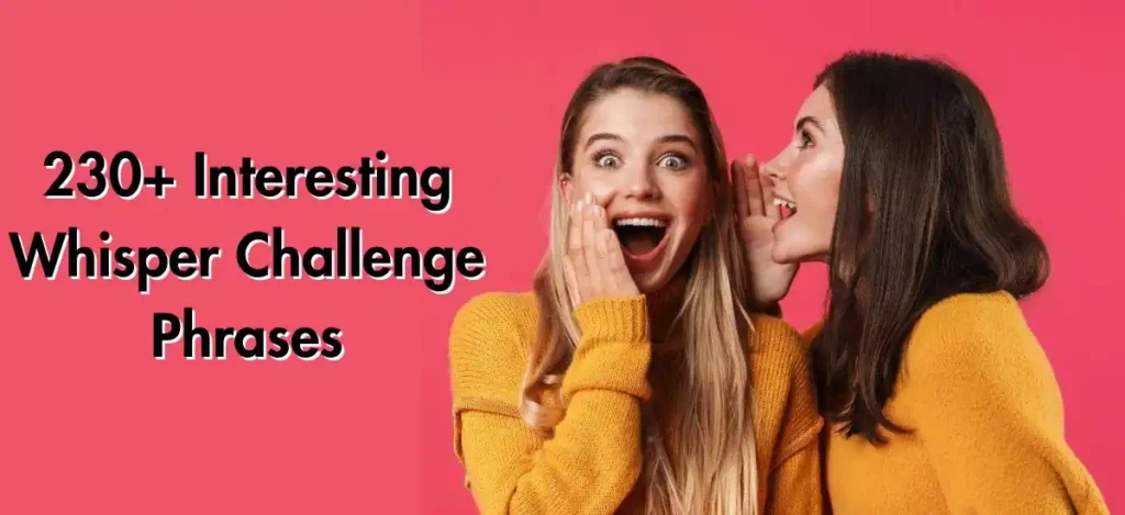 Whisper Challenge