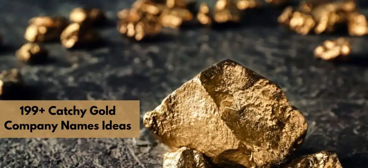 199+ Catchy Gold Company Names Ideas